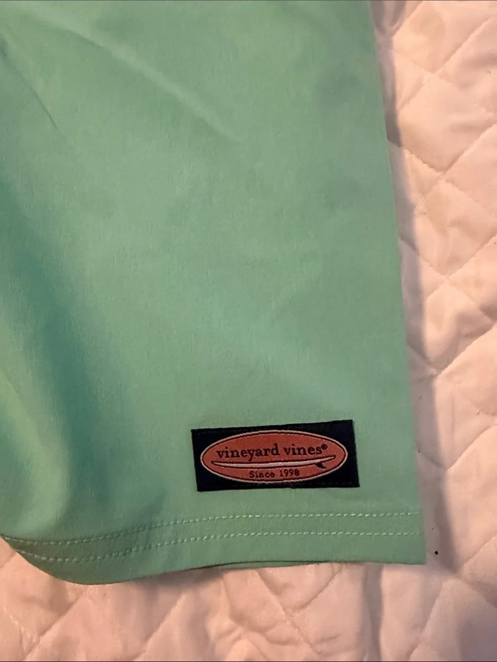 Vineyard Vines Mint Green Men's Board Shorts